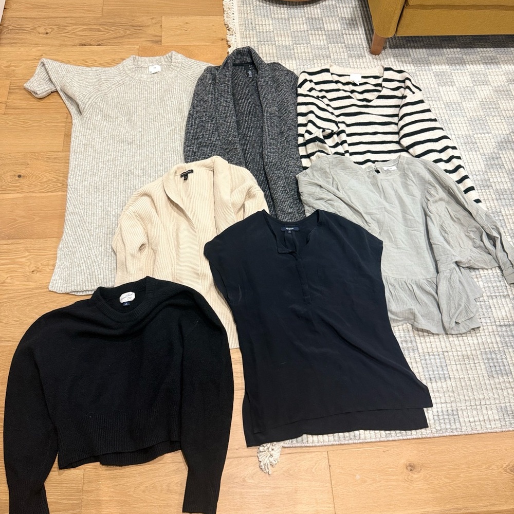 Bundle of women’s casual clothing. All fit size 8.